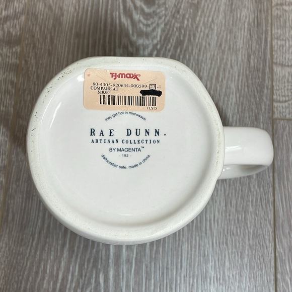 NWT Rae Dunn “SUPER MAN” Ceramic Coffee Tea Mug - Picture 6 of 6